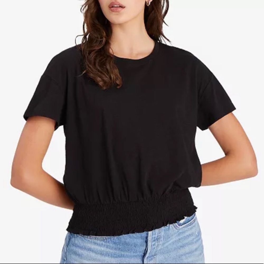 Sanctuary smocked waist top